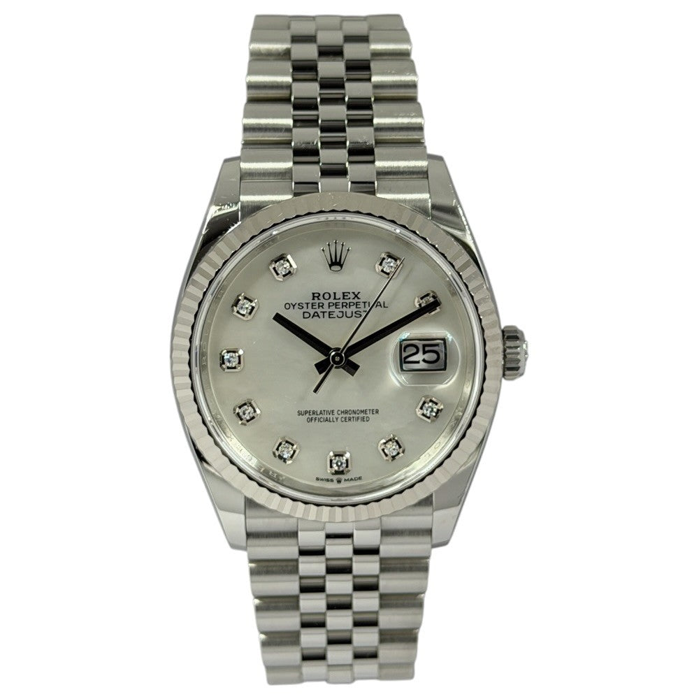 Rolex Datejust 36 MOP Diamanten - 126234 auf Stargold.ch erhältlich.