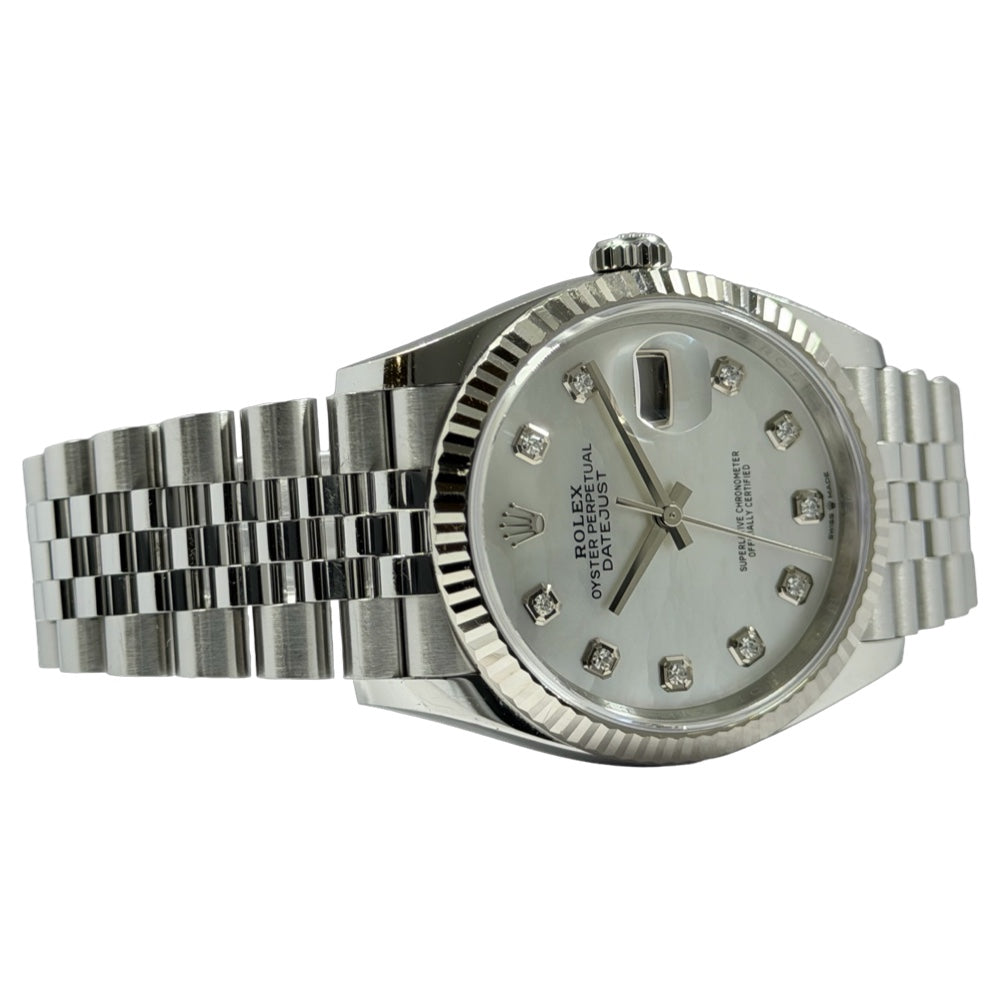 Rolex Datejust 36 MOP Diamanten - 126234
