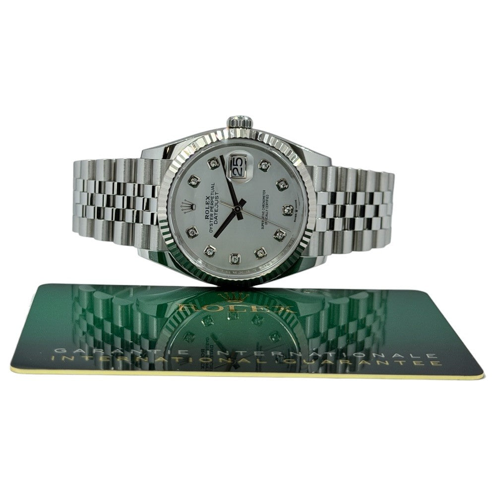 Rolex Datejust 36 MOP Diamanten - 126234