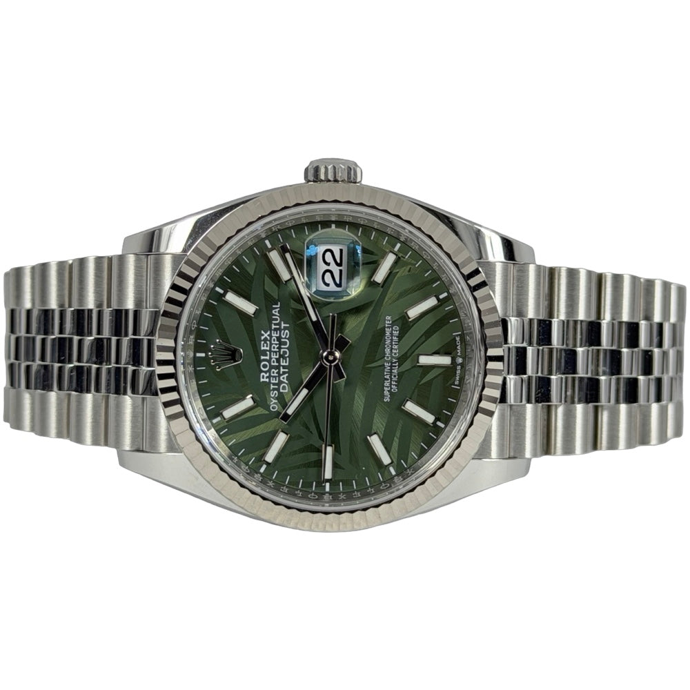 Rolex Datejust 36 Palm Grün - 126234