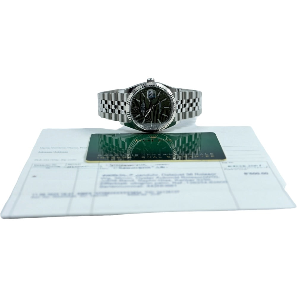 Rolex Datejust 36 Palm Grün - 126234