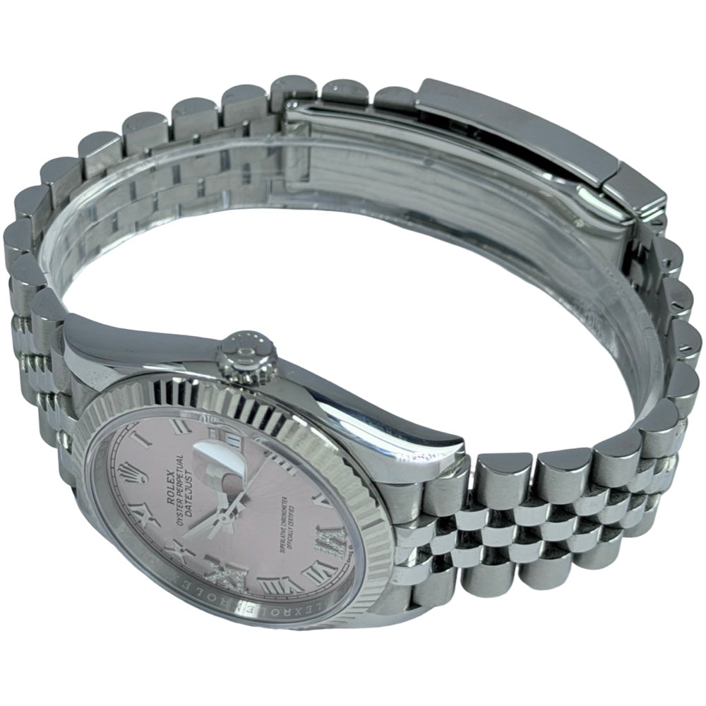 Rolex Datejust 36 Pink Diamanten - 126234