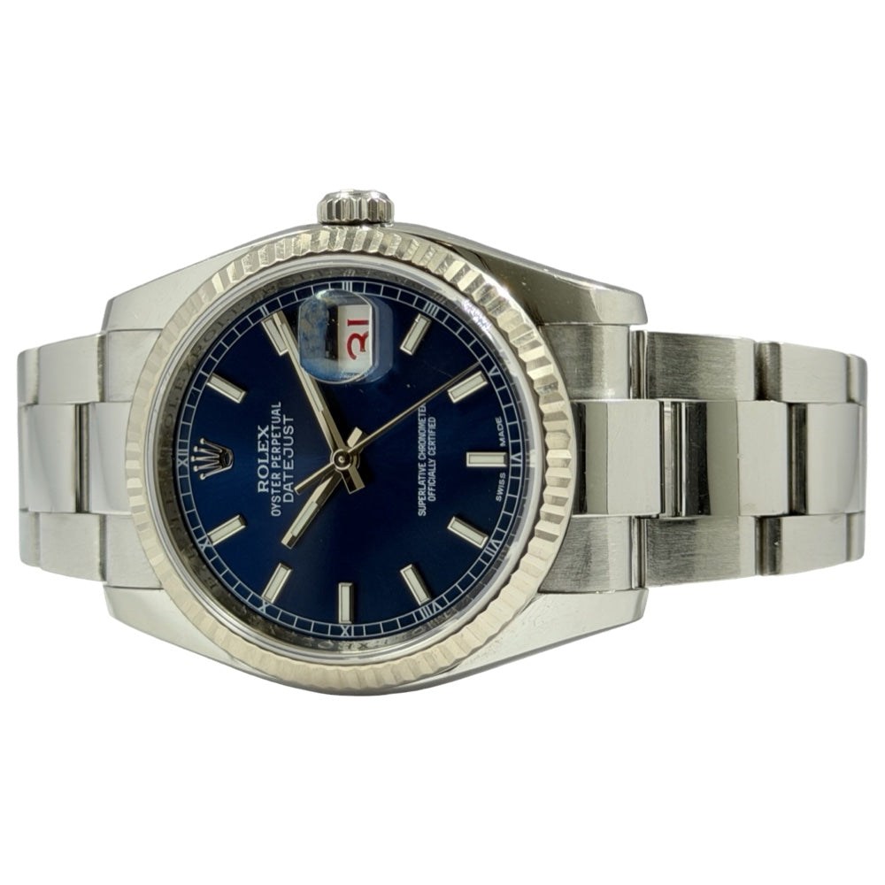 Rolex Datejust 36 blau - 116234