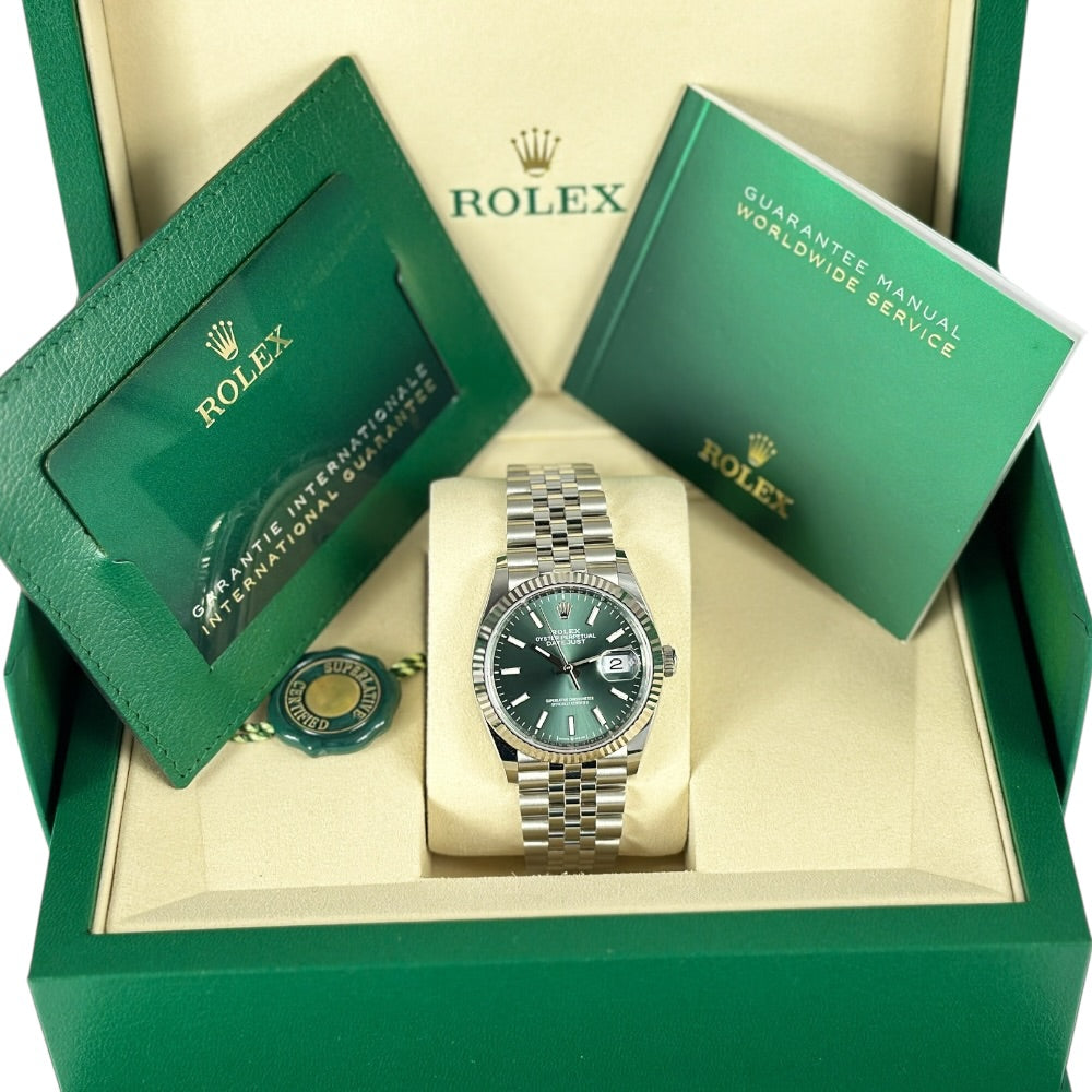 Rolex Datejust 36 grün - 126234