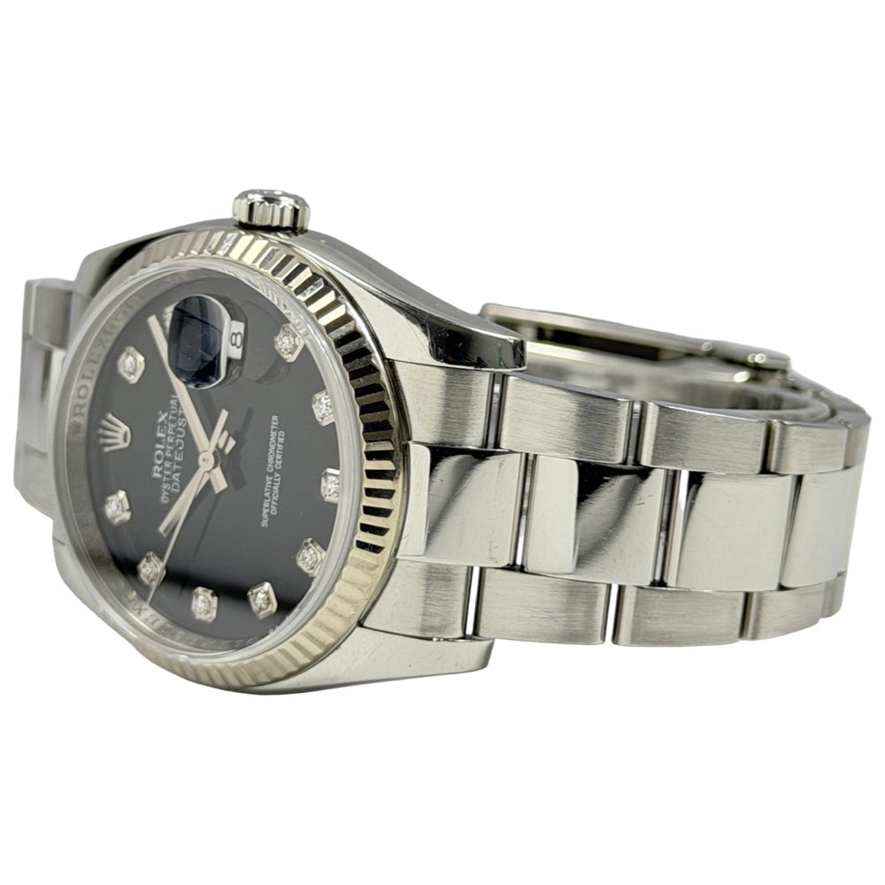 Rolex Datejust 36 mit Diamanten - 116234