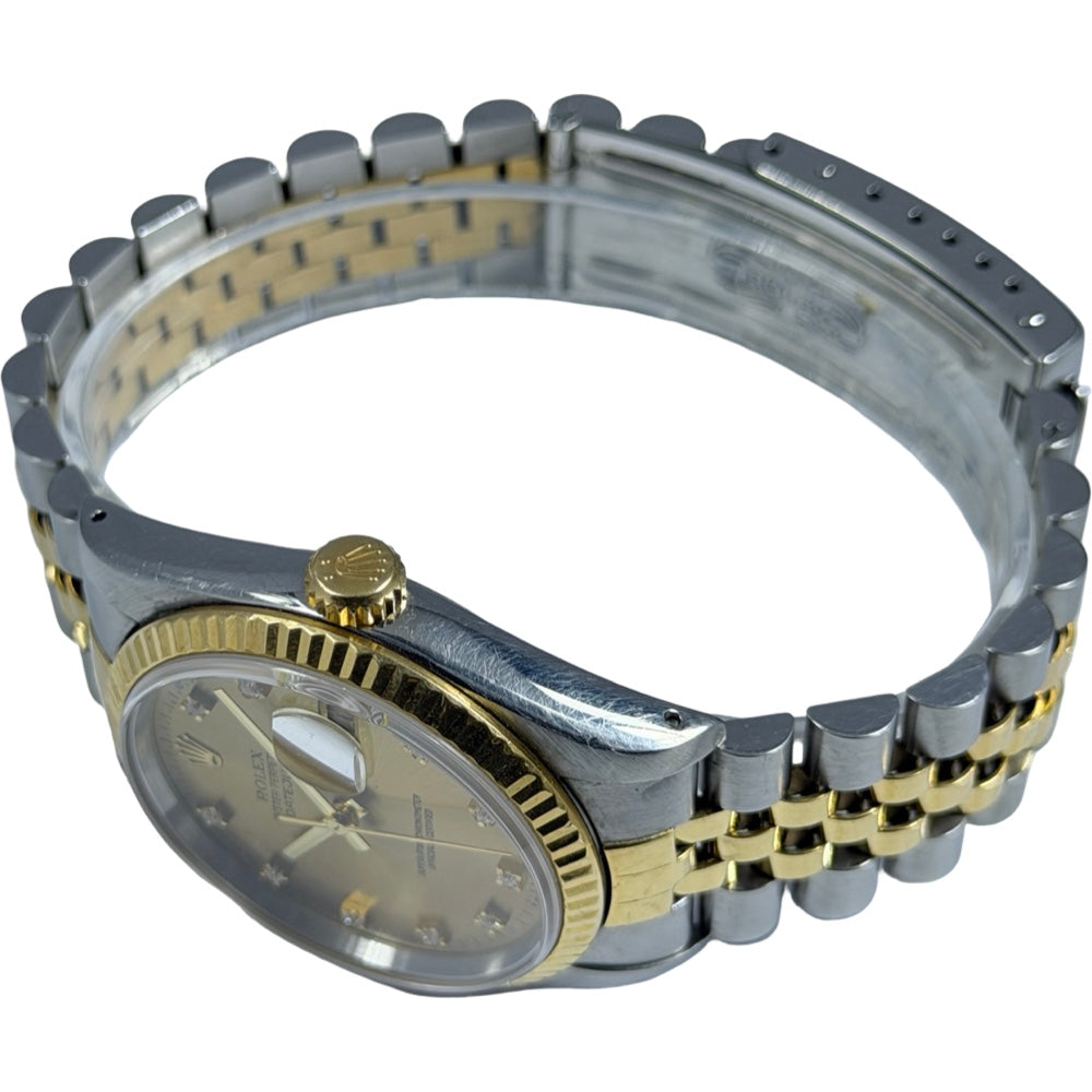 Rolex Datejust 36 mit Diamanten - 16233