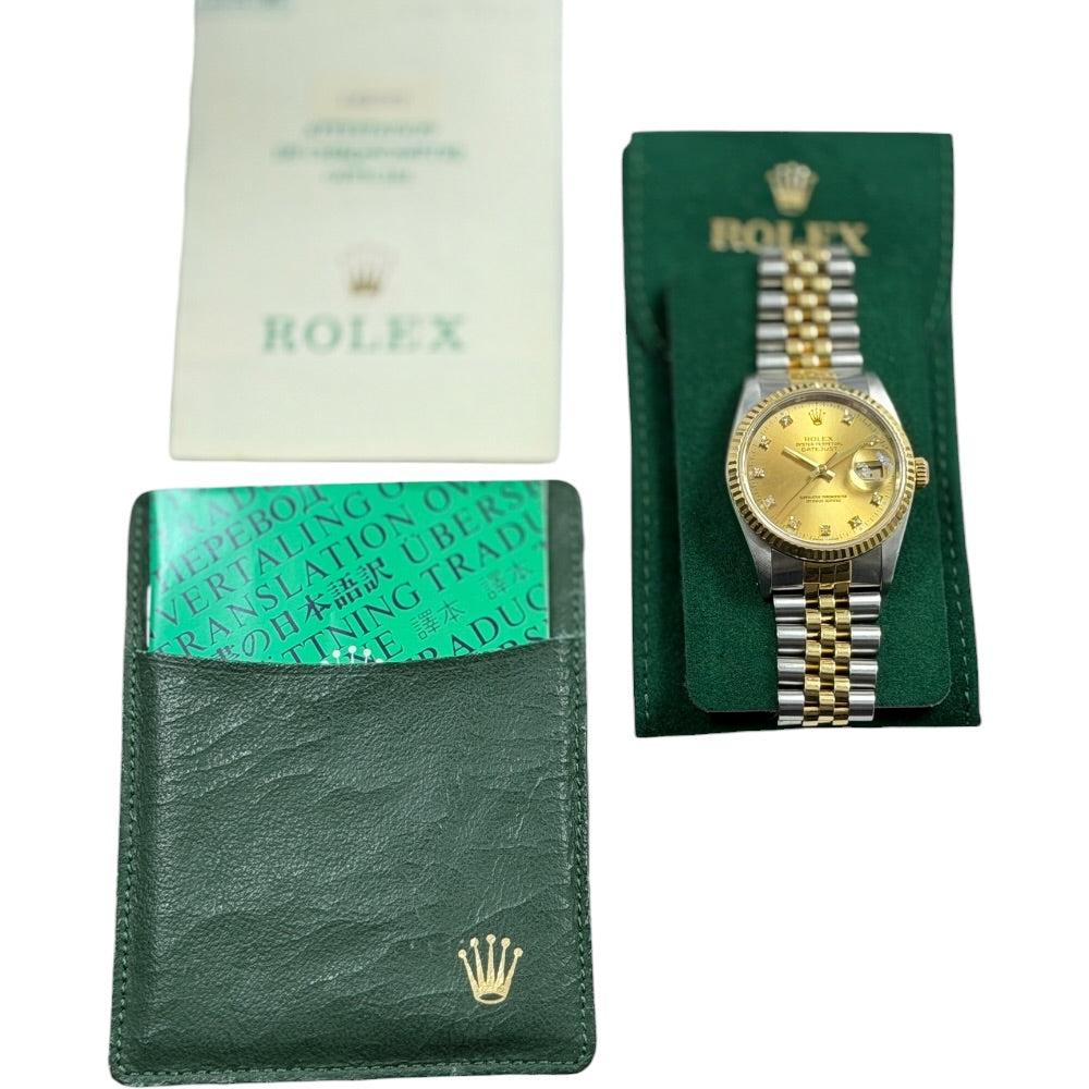 Rolex Datejust 36 mit Diamanten - 16233