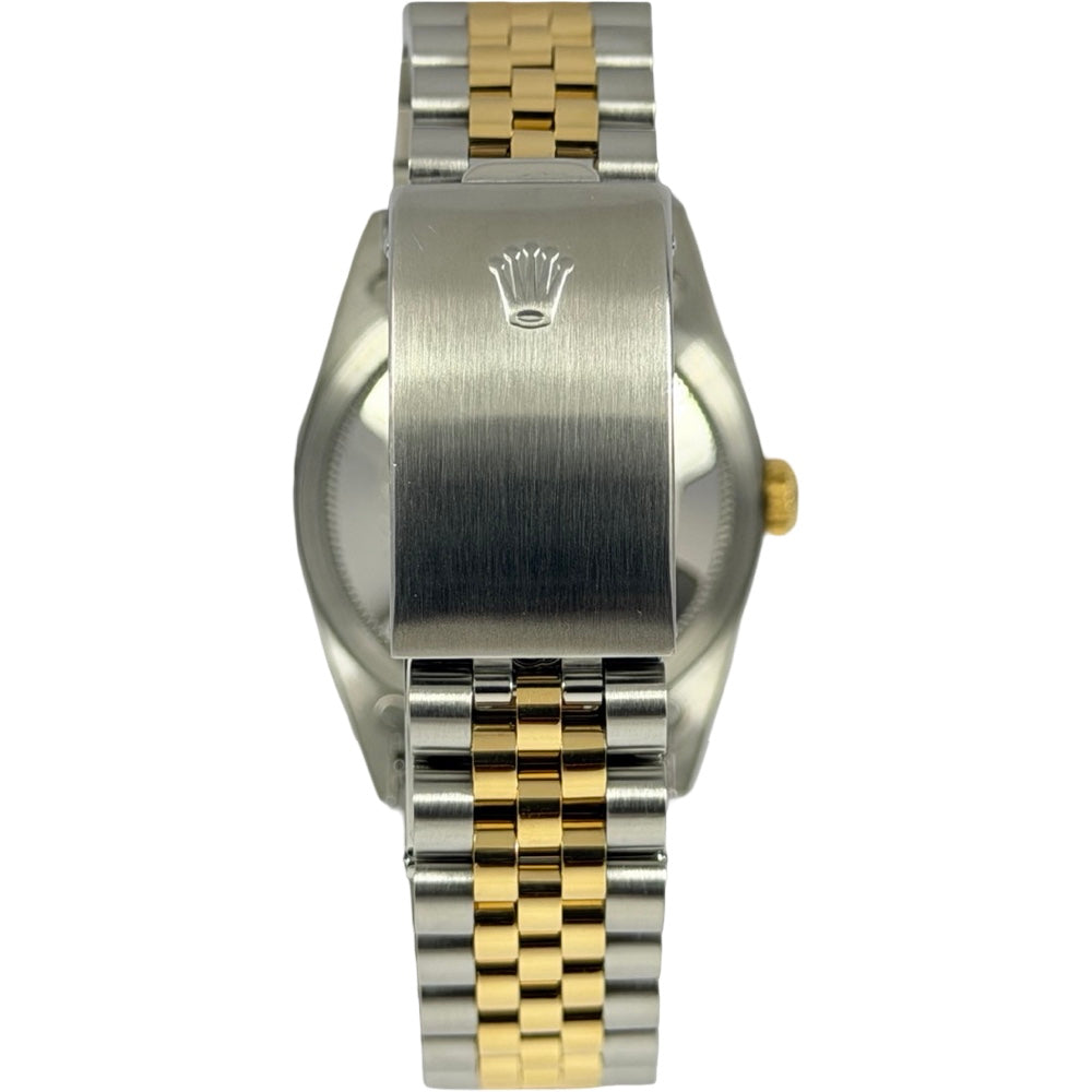Rolex Datejust 36 schwarz mit Diamanten - 16233