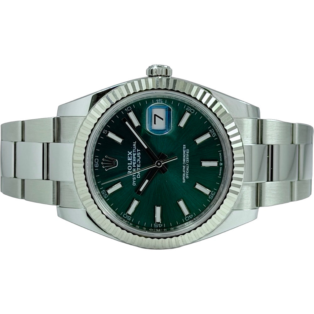 Rolex Datejust 41 Mintgrün - 126334