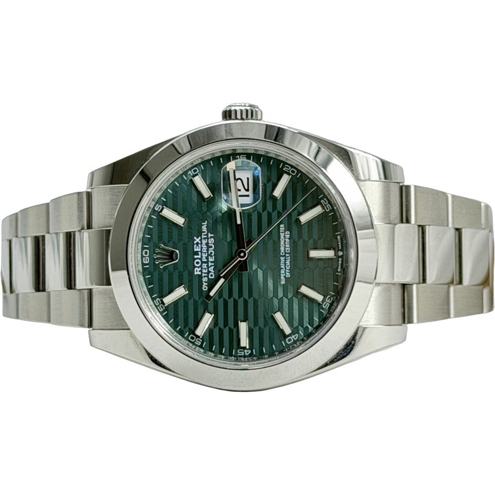 Rolex Datejust 41 Motiv green - 126300