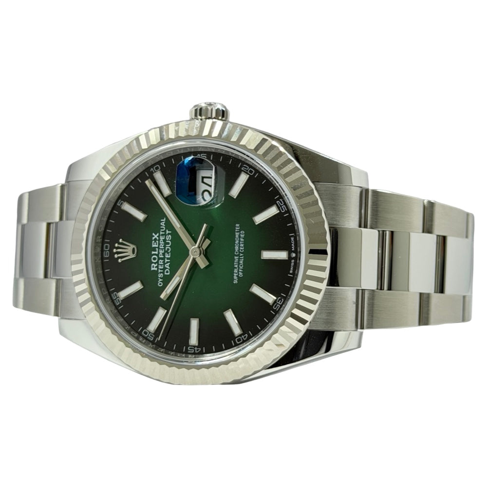 Rolex Datejust 41 Ombré Green - 126334