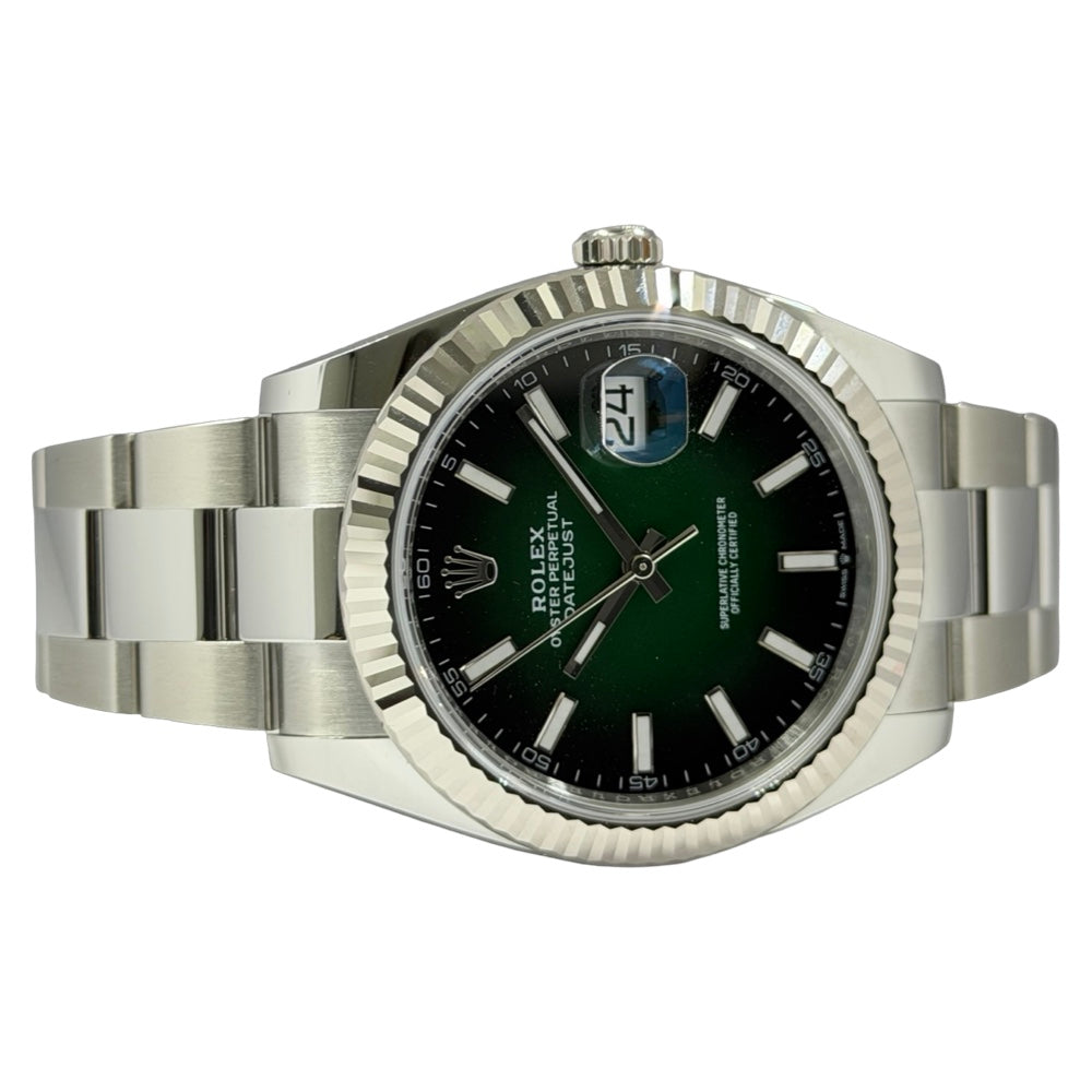 Rolex Datejust 41 Ombré Green - 126334