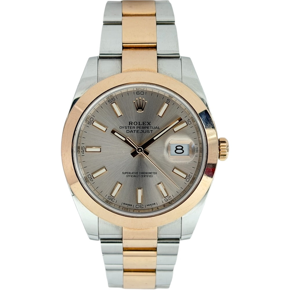 Rolex Datejust 41 Sundust Dial 18K Rosegold/Stahl - 126301 auf Stargold.ch erhältlich.
