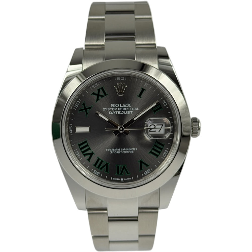 Rolex Datejust 41 Wimbledon - 126300 auf Stargold.ch erhältlich.