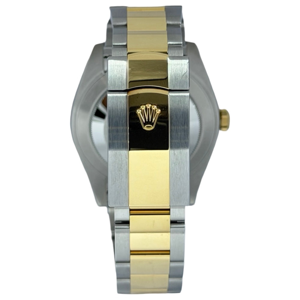 Rolex Datejust 41 black Dial 18K Gold/Stahl - 126303