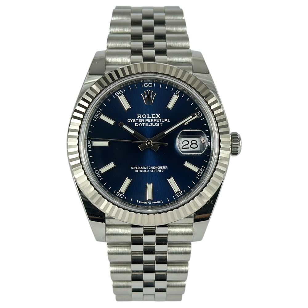 Rolex Datejust 41 blau - 126334 auf Stargold.ch erhältlich.