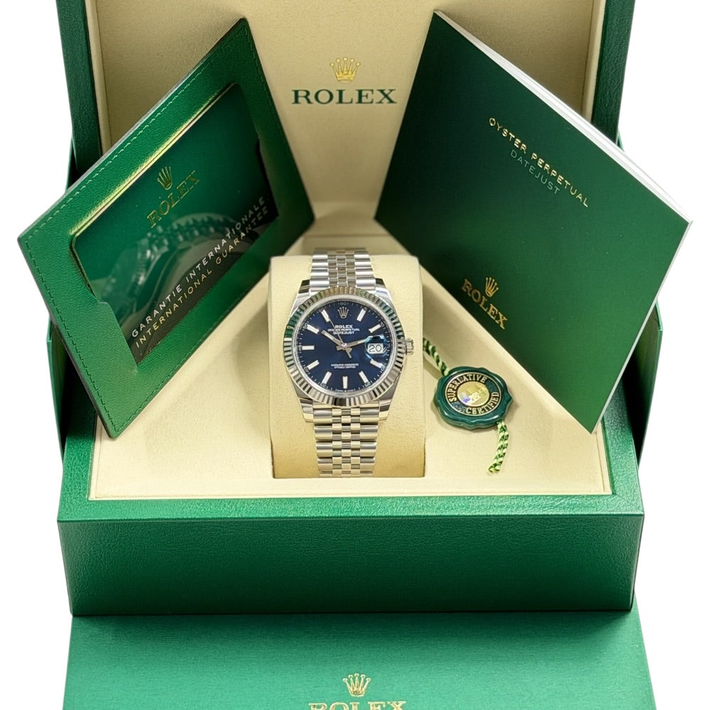 Rolex Datejust 41 blau - 126334