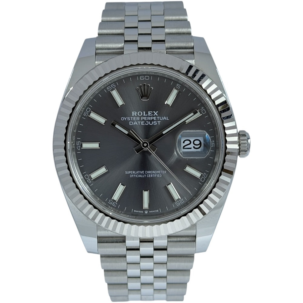 Rolex Datejust 41 Grau - 126334 auf Stargold.ch erhältlich.