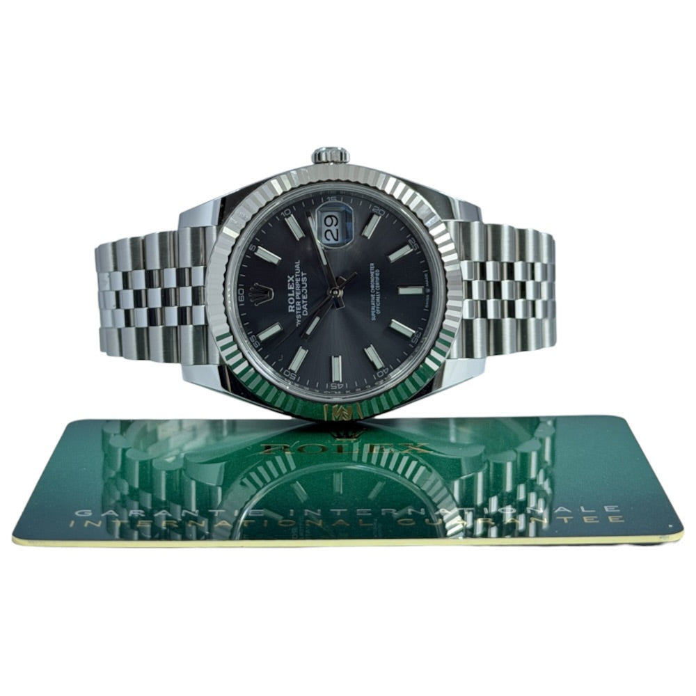 Rolex Datejust 41 Grau - 126334