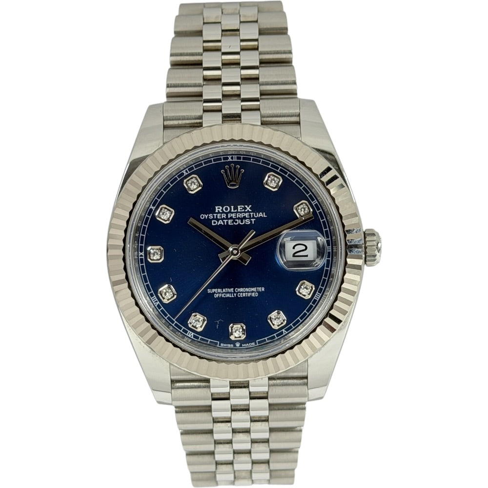 Rolex Datejust 41 mit Diamanten - 126334 auf Stargold.ch erhältlich.