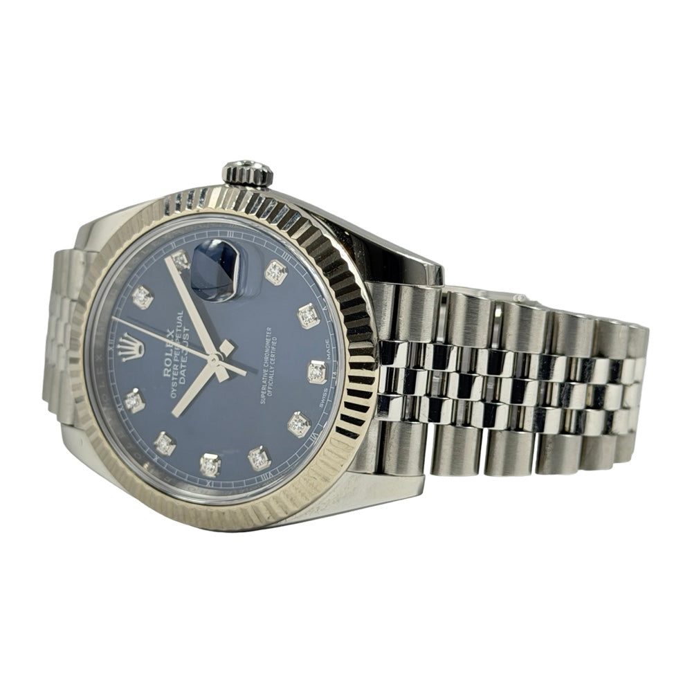 Rolex Datejust 41 mit Diamanten - 126334