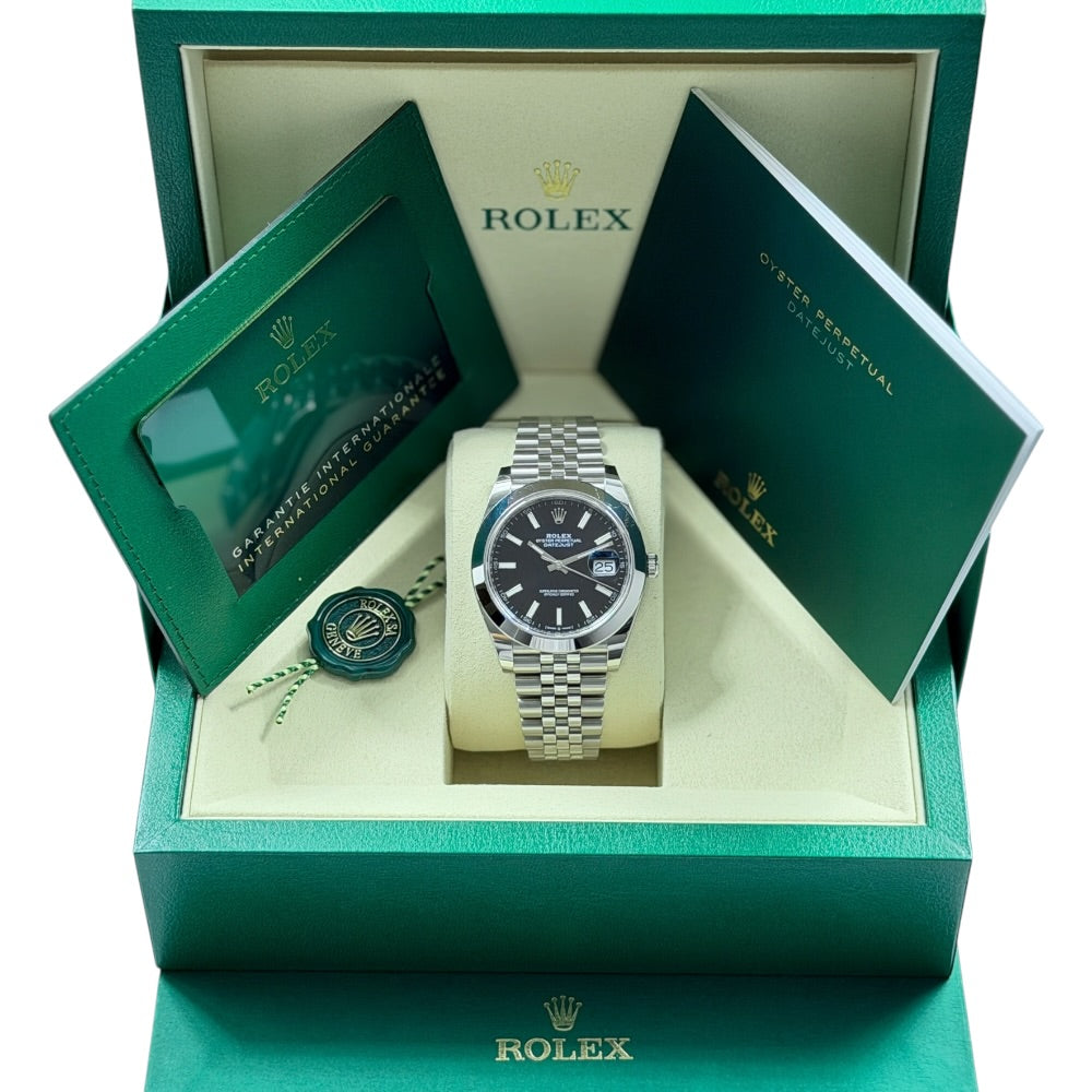 Rolex Datejust 41 schwarz - 126300