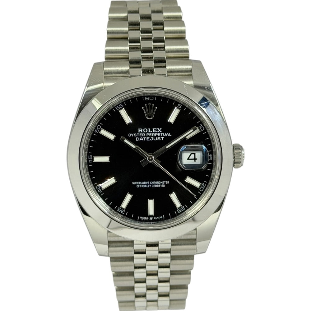 Rolex Datejust 41 schwarz - 126300 auf Stargold.ch erhältlich.