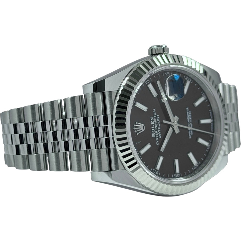 Rolex Datejust 41 schwarz Jg. 2025 - 126334