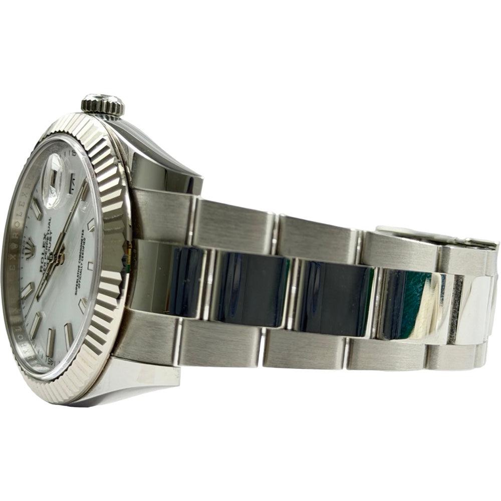 Rolex Datejust 41 weiss - 126334