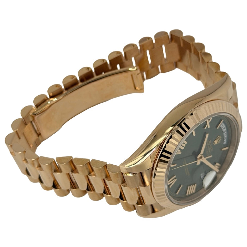 Rolex Day-Date Olive Dial - 228235