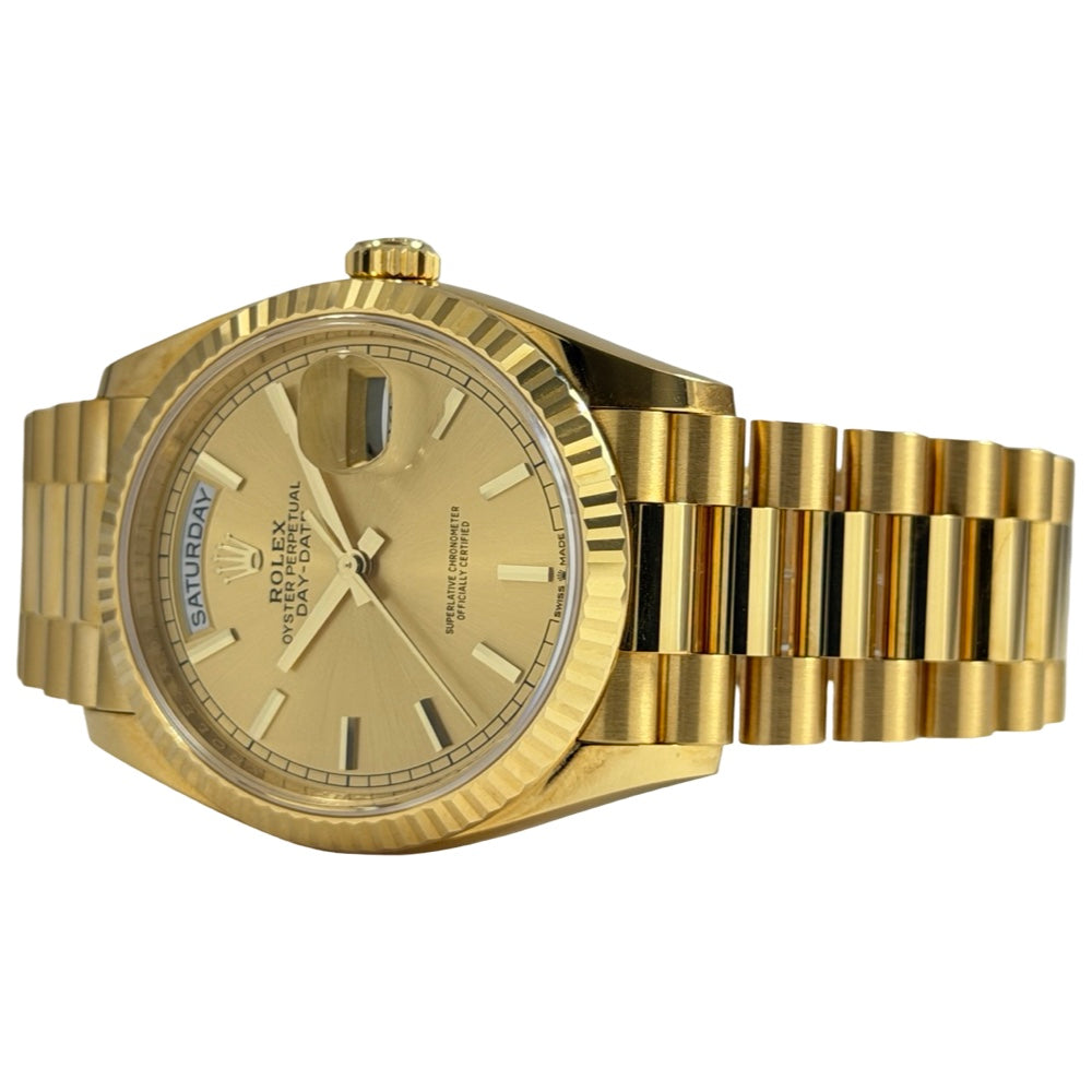 Rolex Day-Date President Champagner 36 - 128238