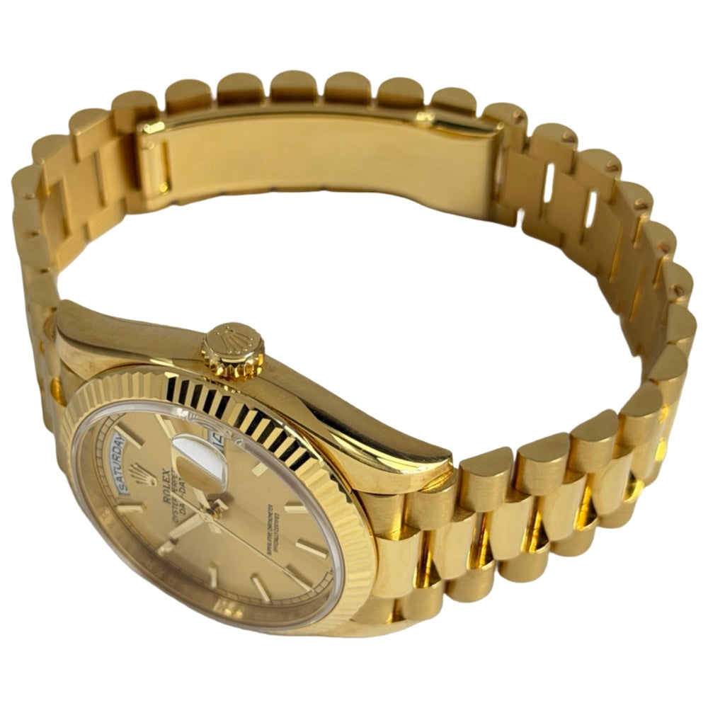 Rolex Day-Date President Champagner 36 - 128238