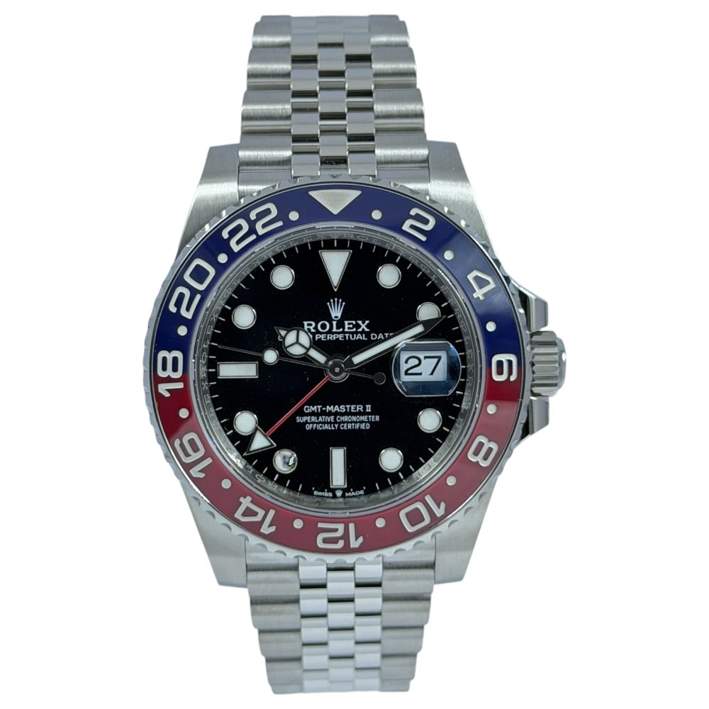 Rolex GMT-Master II Pepsi - 126710BLRO auf Stargold.ch erhältlich.