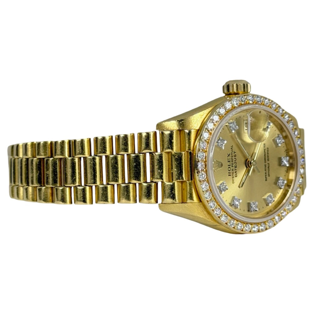 Rolex Lady-Datejust Factory Diamond - 69138