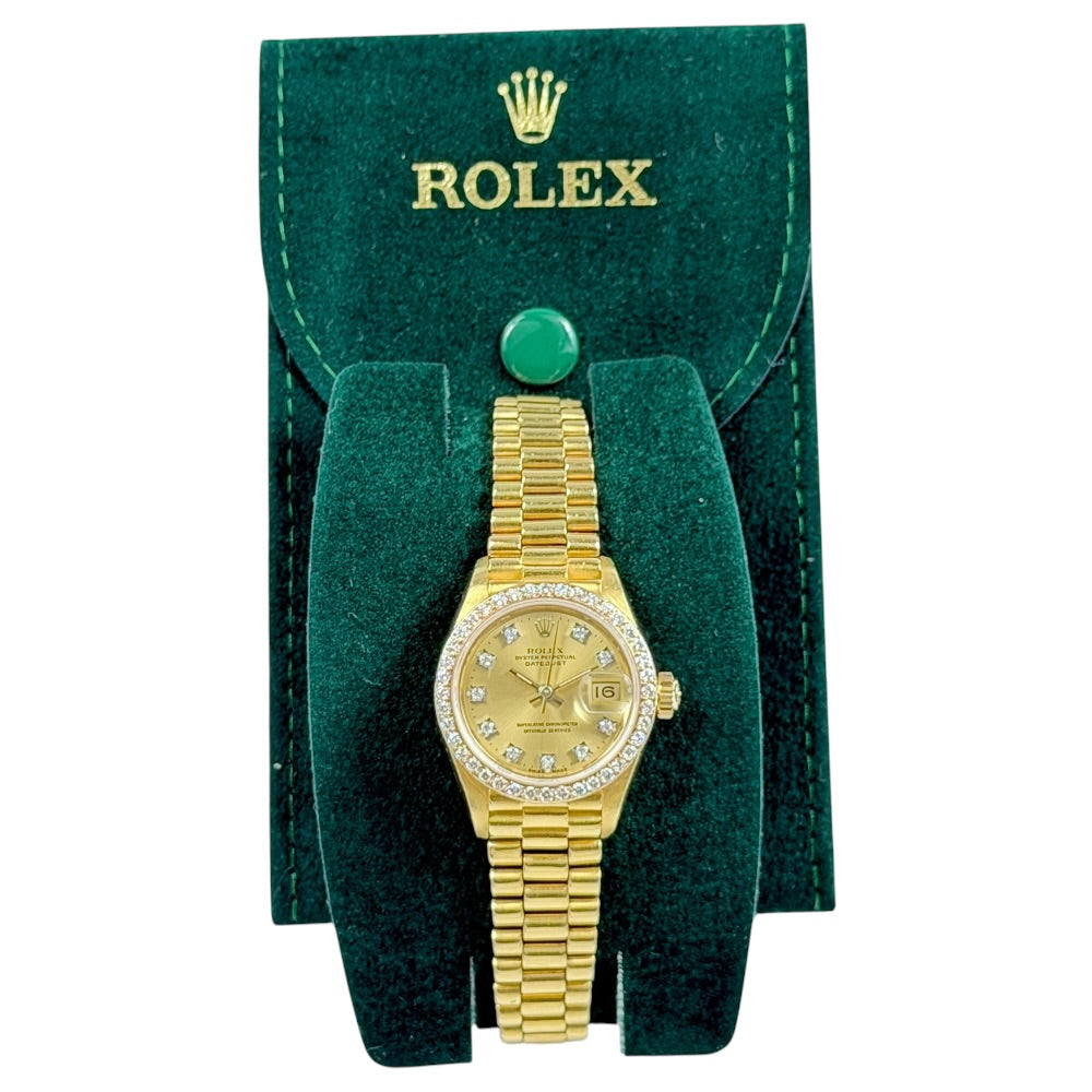 Rolex Lady-Datejust Factory Diamond - 69138