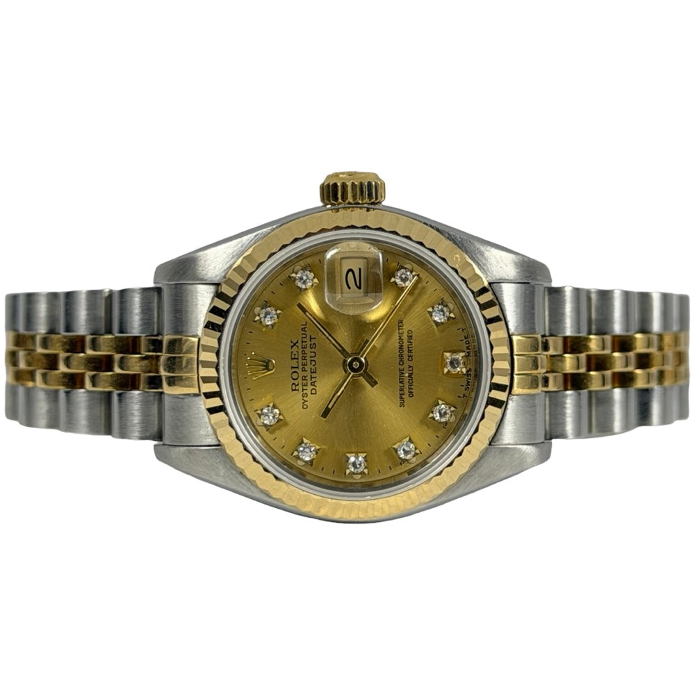 Rolex Lady Datejust Bicolor mit Diamanten - 69173
