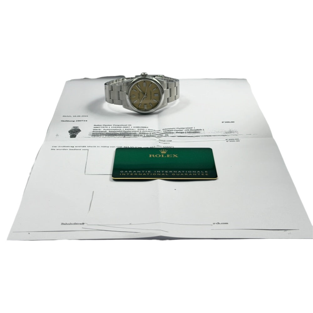 Rolex Oyster Perpetual 41 Beige - 134300