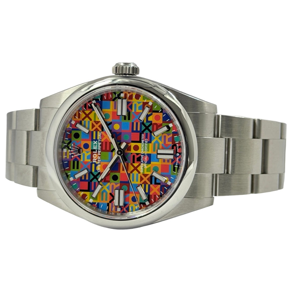 Rolex Oyster Perpetual 41 Jubilee Motif Dial - 134300