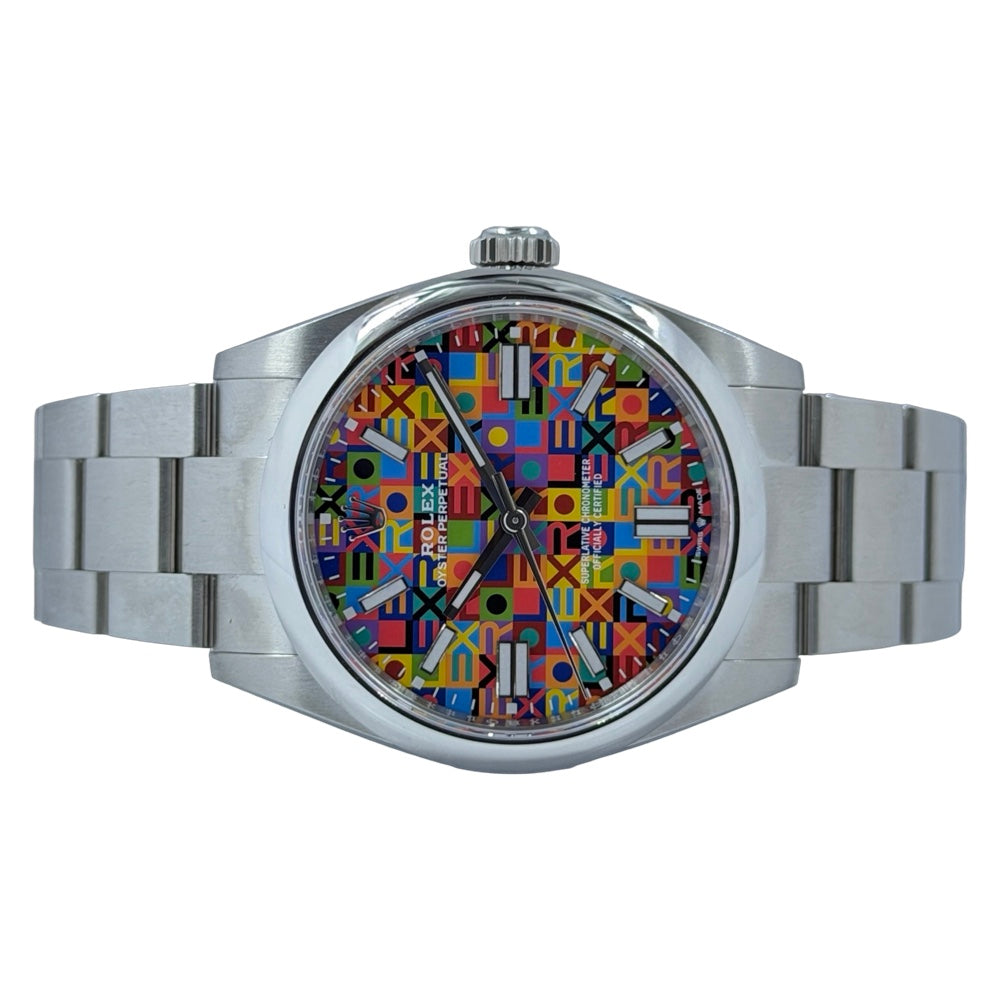 Rolex Oyster Perpetual 41 Jubilee Motif Dial - 134300