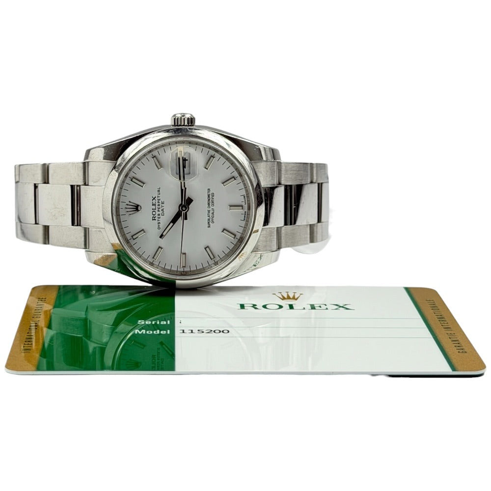Rolex Oyster Perpetual Date - 115200