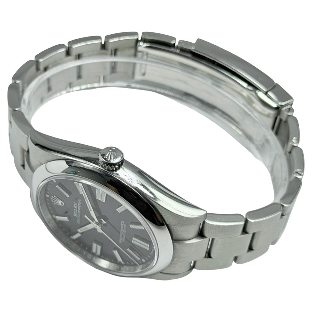 Rolex Oyster Perpetual Schwarz 41 - 124300