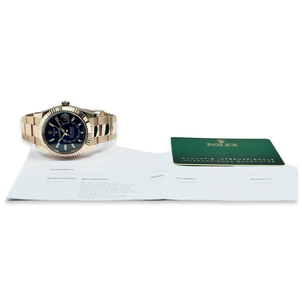 Rolex Sky-Dweller Rosegold - 336935