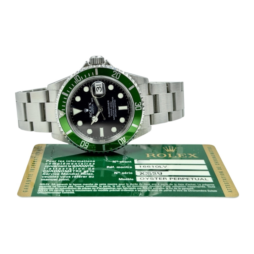 Rolex Submariner Date - Kermit - 16610LV