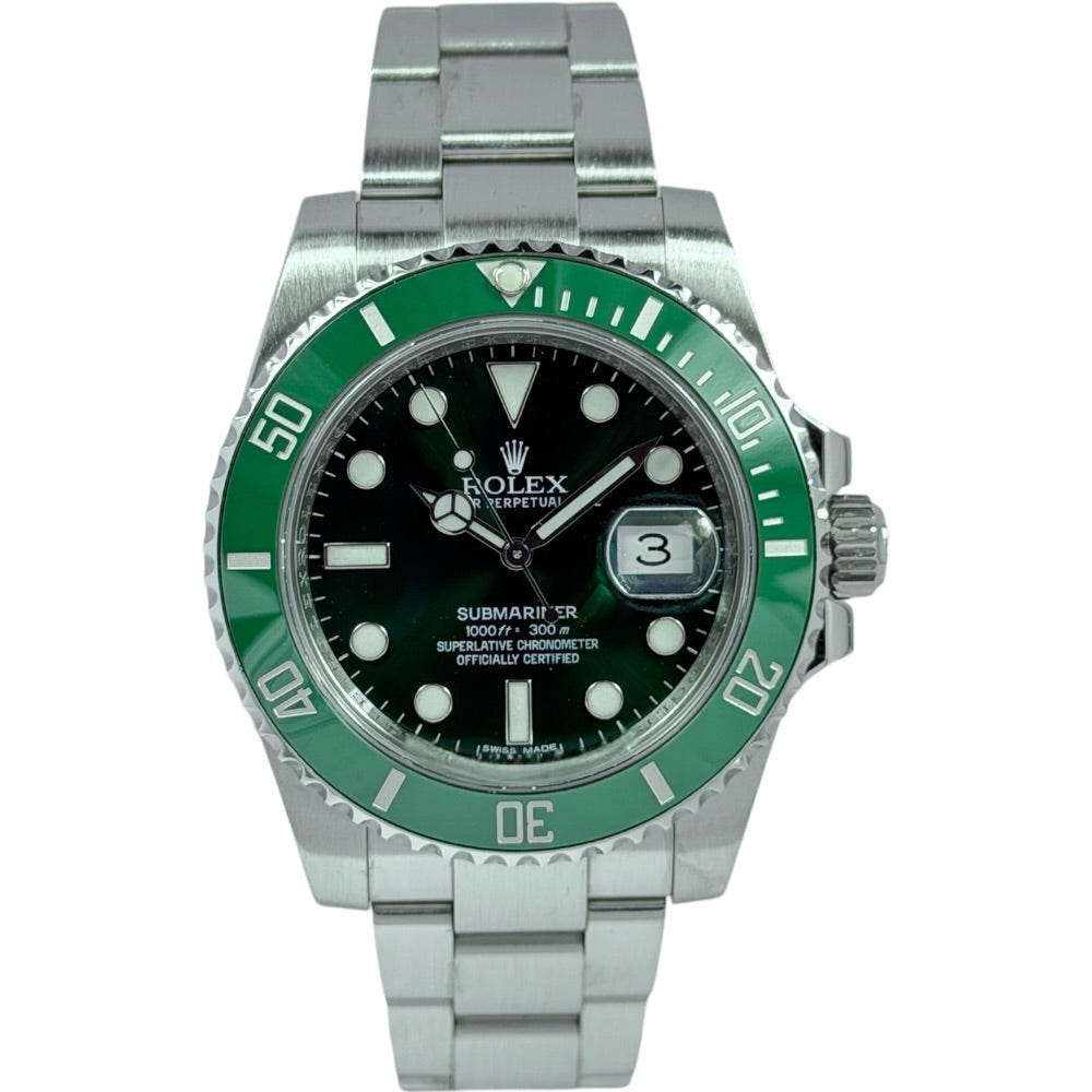 Rolex Submariner Date "Hulk" - 116610LV auf Stargold.ch erhältlich.