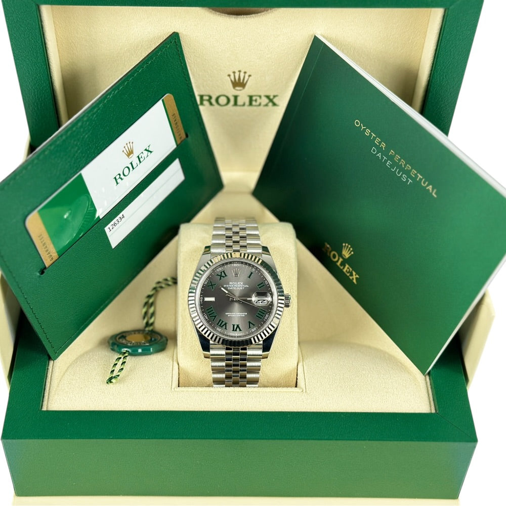 Rolex Datejust 41 "Wimbledon" - 126334