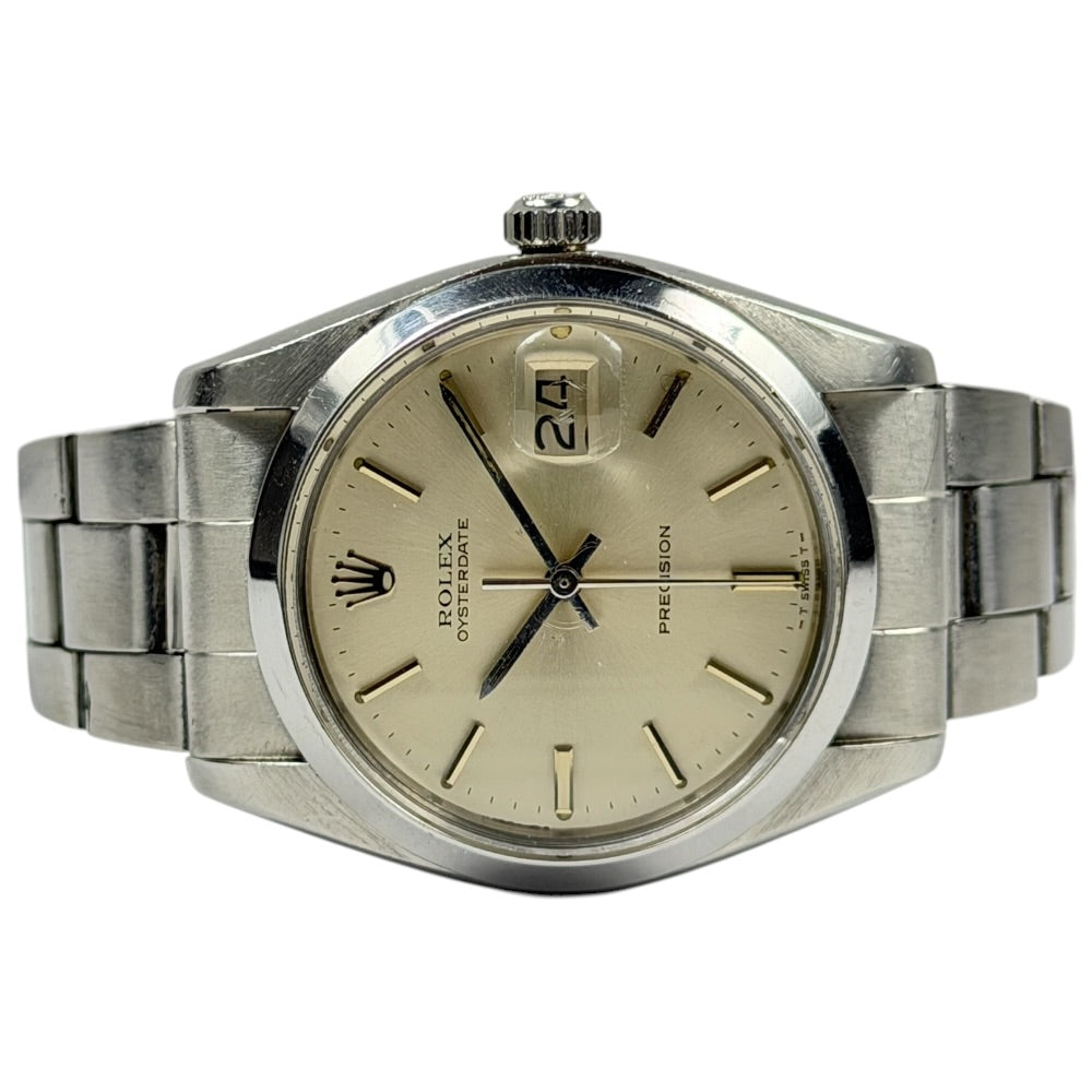 Rolex Oysterdate Precision Pre- Owned Damen- & Herrenuhr - 6694