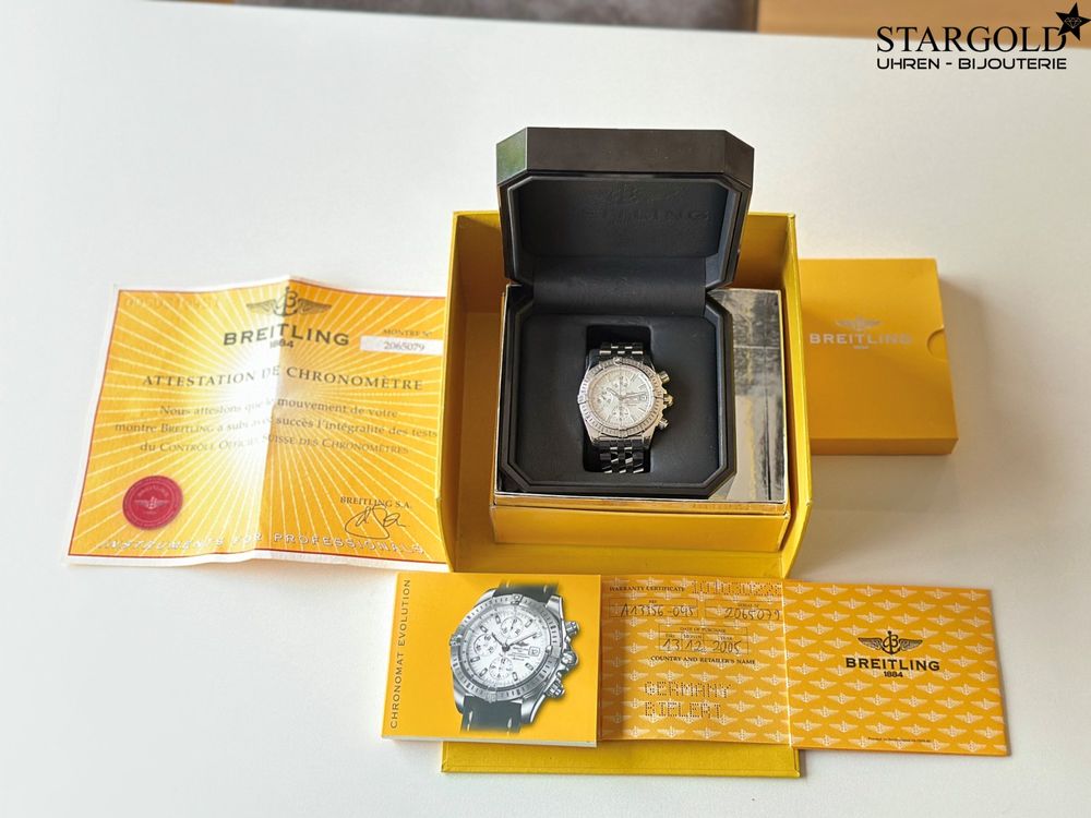 Breitling Chronomat Evolution - A13356 - 44mm - 2490 CHF Zürich