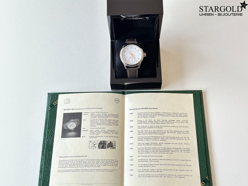 Zeno RECORD 1460 - 49mm - 1490 CHF Zürich