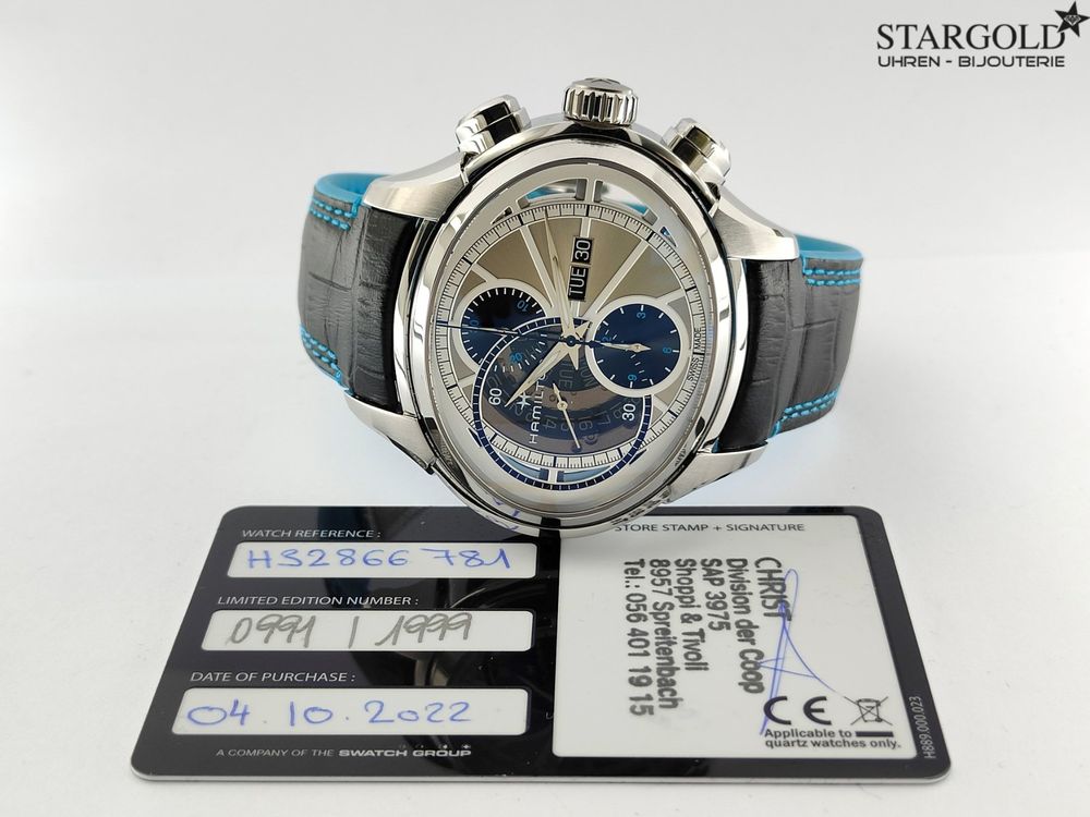 Hamilton Jazzmaster Face 2 Face II Auto Chrono - H32866781