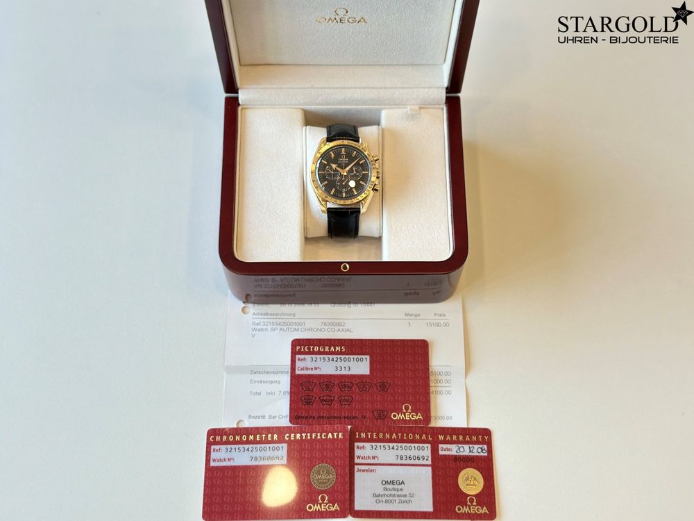 Omega Speedmaster Broad Arrow - 321.53.42.50.01.001 - 42mm - 9400 CHF Zürich